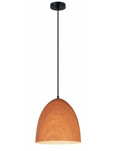 Ligna Retro Replica Wood Oblong Pendant Lights