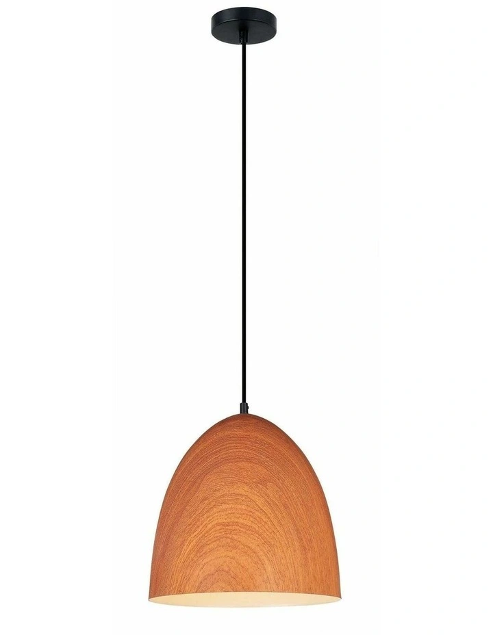 Ligna Retro Replica Wood Oblong Pendant Lights image 1