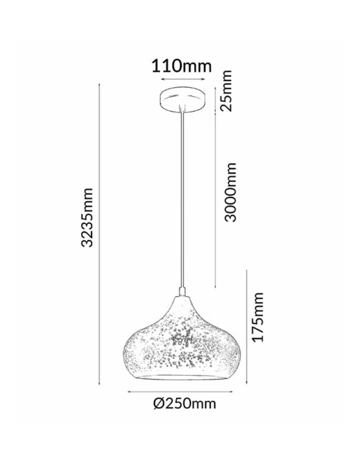 Marrakesh Bohemian Interior Champagne Glass Shape Pendant Light image 6