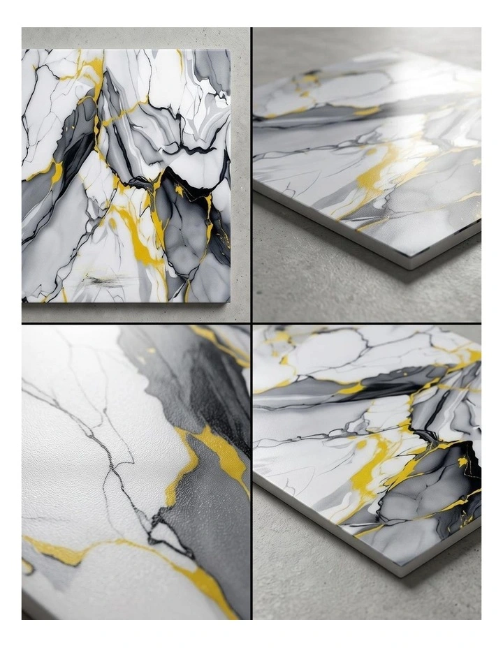 SOGA Peel & Stick Floor and Wall Tiles 30 x 60cm 10 Pack Blue Agate Faux Marble image 4