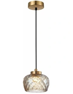 Caramelle Interior LED Tri-CCT Glass with Segments Ellipse Pendant Lights