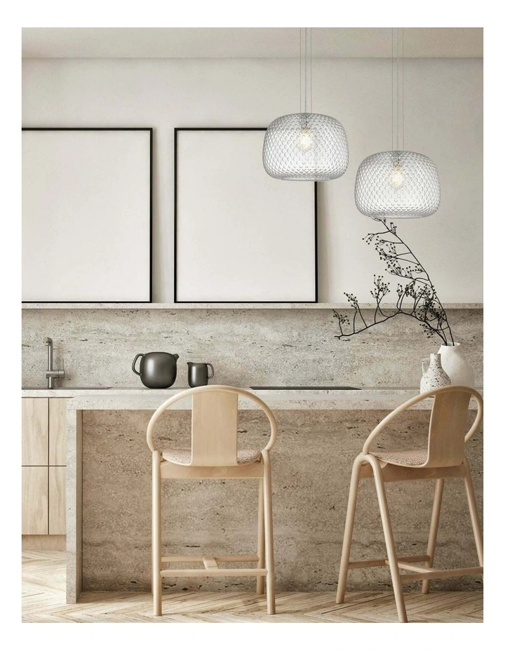 Labu Interior Dome Glass with Segments Pendant Lights image 3