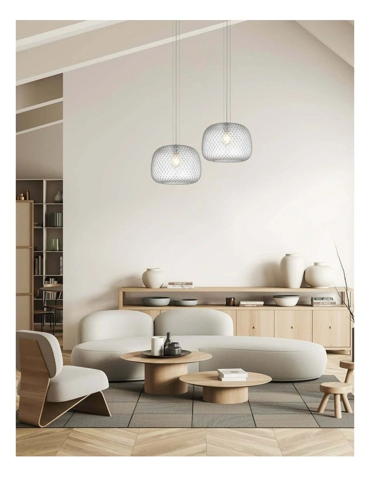 Labu Interior Dome Glass with Segments Pendant Lights image 4