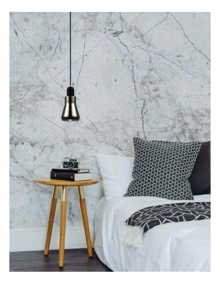 Yarra GU10 Smokey Black Glass Flute Pendant Light image 2