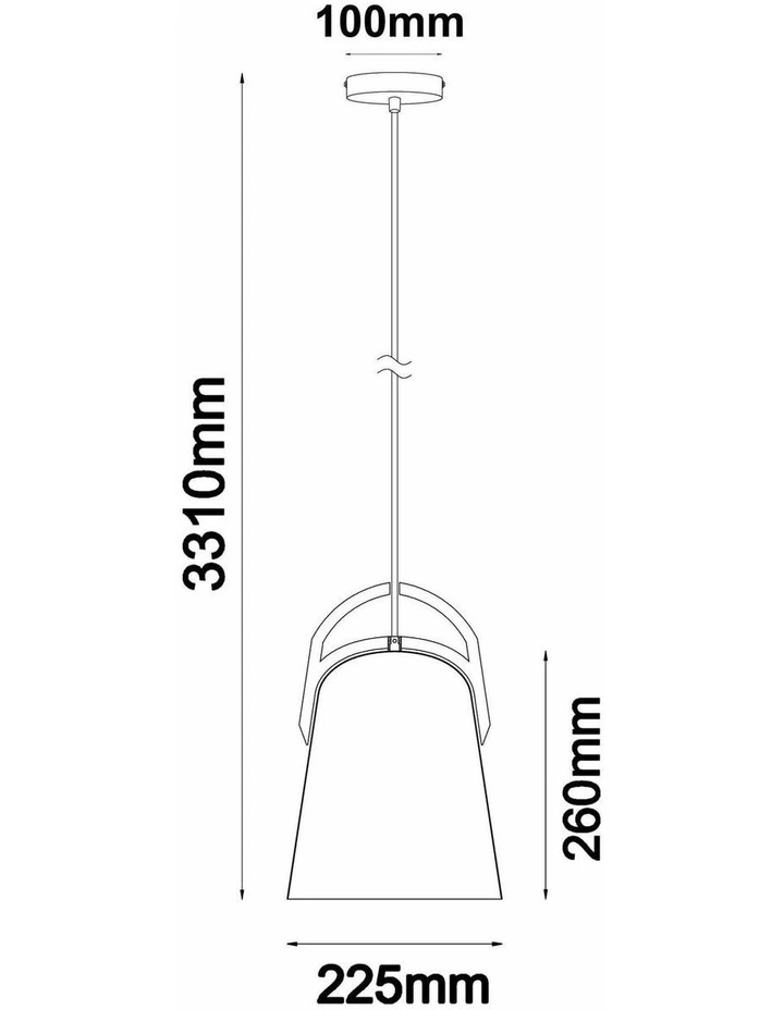 Legna Retro Replica Wood Ellipse Shape Pendant Lights image 3