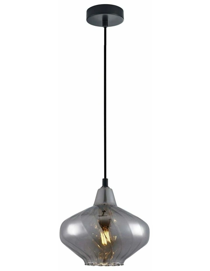 Campana Interior Wine Glass Shape Ribbed Pendant Lights image 1
