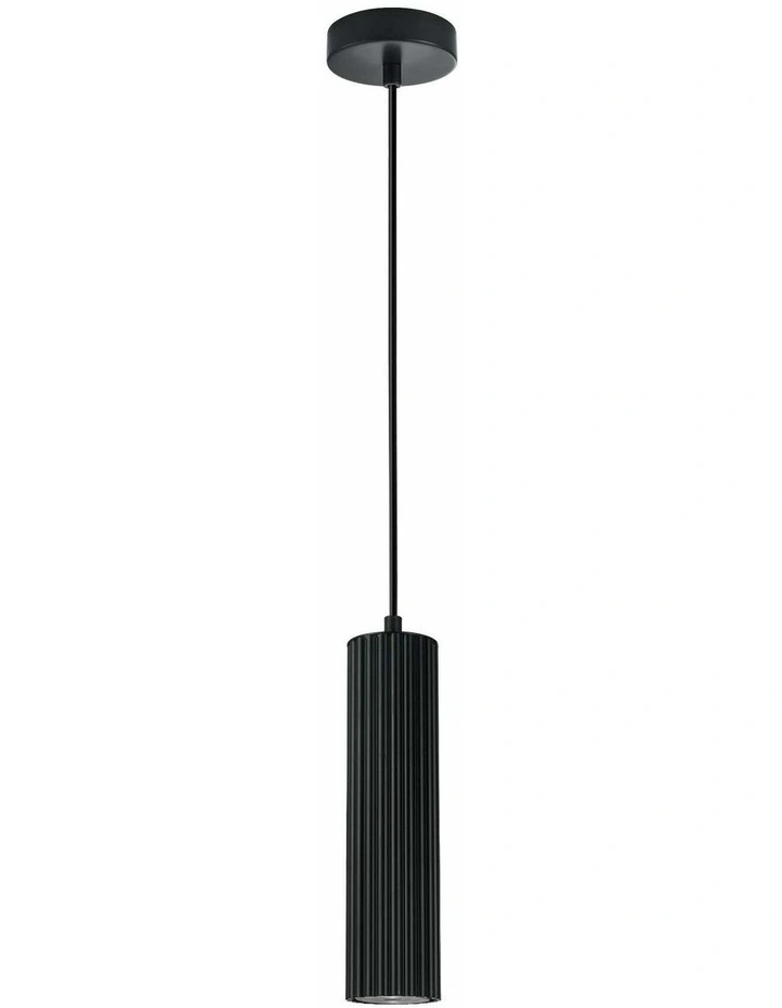 Kolonne Interior GU10 Ribbed Cylinder Pendant Lights image 1