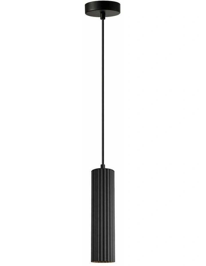 Kolonne Interior GU10 Ribbed Cylinder Pendant Lights image 2