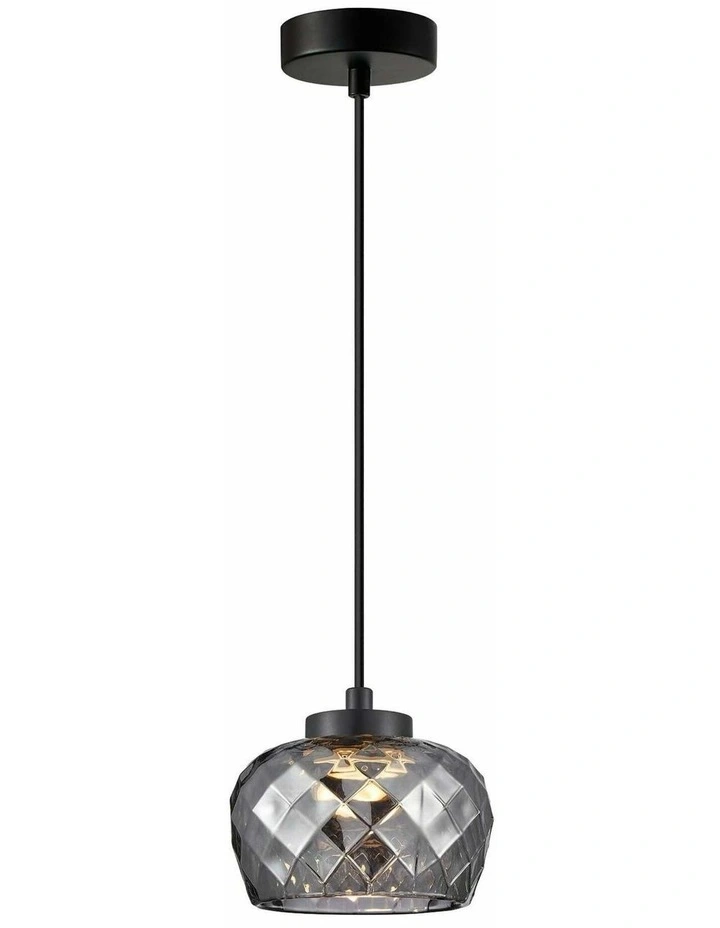 Caramelle Interior LED Tri-CCT Glass with Segments Ellipse Pendant Lights image 1