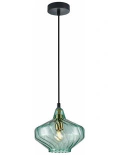 Campana Interior Wine Glass Shape Ribbed Pendant Lights