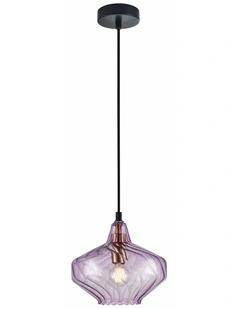 Campana Interior Wine Glass Shape Ribbed Pendant Lights