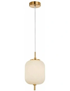 Pino Interior Opal Matte / Smokey Black Mirror Finish Jar Pendant Lights