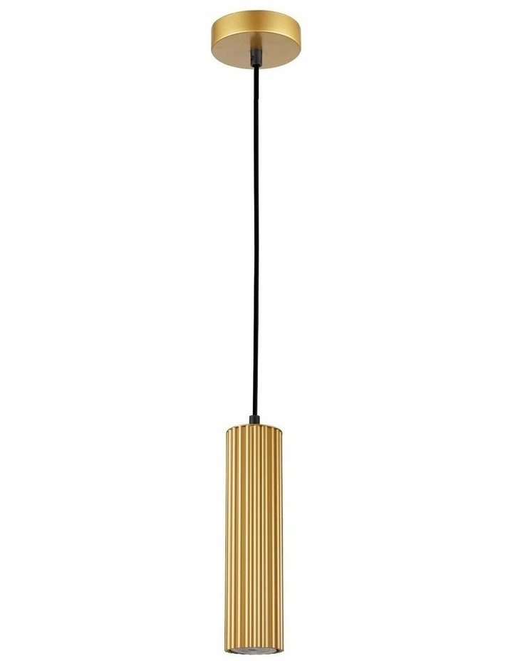 Kolonne Interior GU10 Ribbed Cylinder Pendant Lights image 2