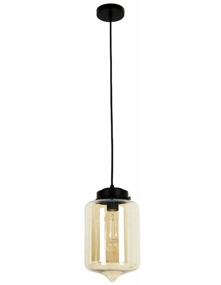 Mason Modern Retro Tipped Glass Pendant Lights image 1