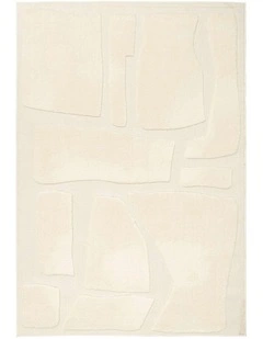 LOOPSIE  CAUCASUS CREAM MOSAIC RUG