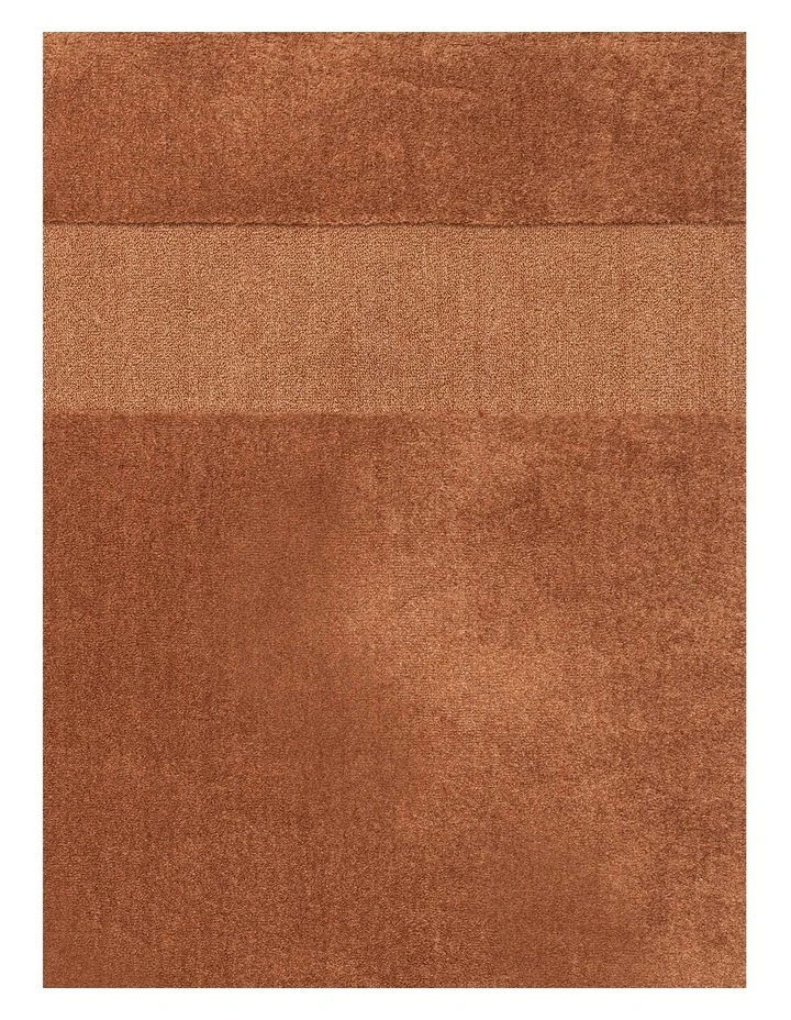 LOOPSIE ANNAPURNA TERRACOTTA BANDED RUG image 5
