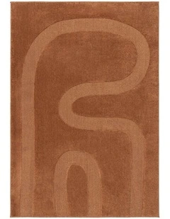 LOOPSIE COPACABANA TERRACOTTA RIVER RUG