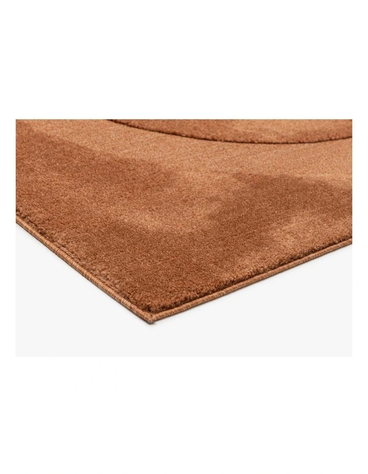 LOOPSIE  COPACABANA TERRACOTTA RIVER RUG image 2