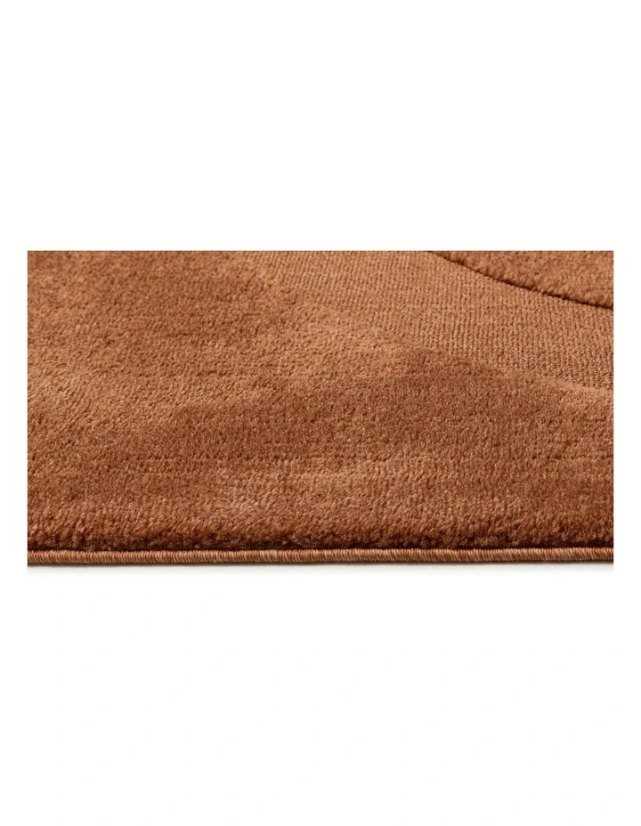 LOOPSIE  COPACABANA TERRACOTTA RIVER RUG image 4