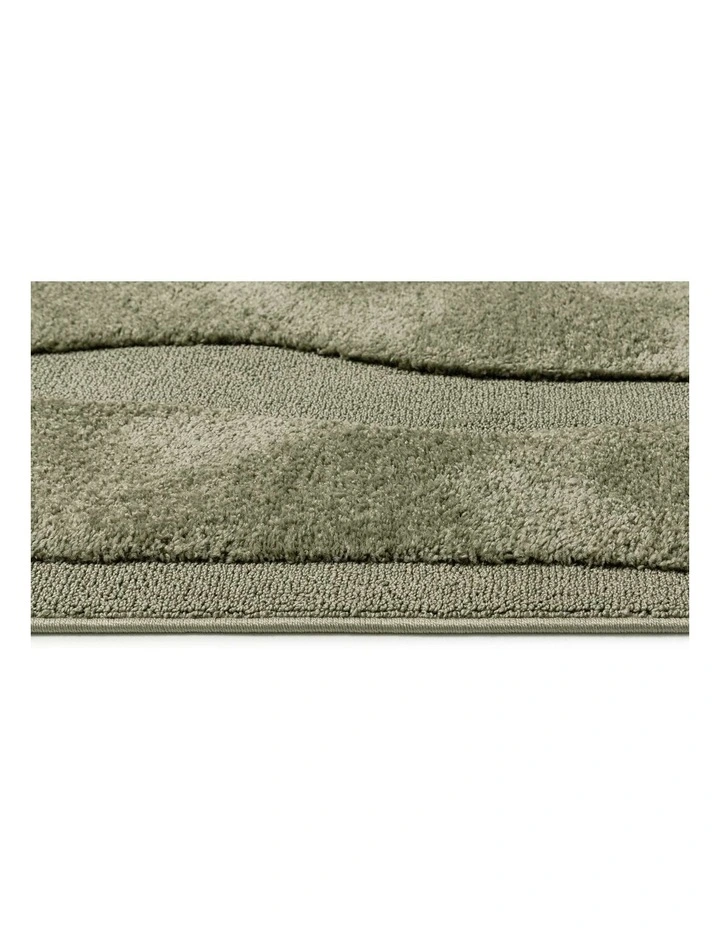 LOOPSIE  BALTIC GREEN MOSAIC RUG image 4