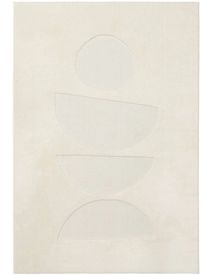 LOOPSIE  ENGADIN CREAM PEBBLE RUG image 1