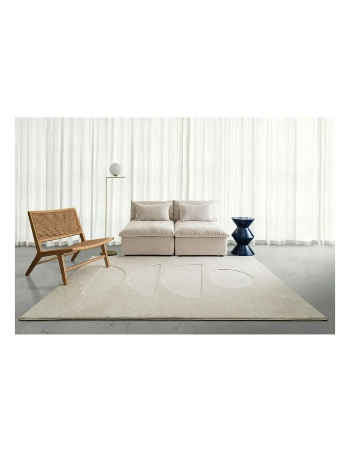 LOOPSIE  ENGADIN CREAM PEBBLE RUG image 6