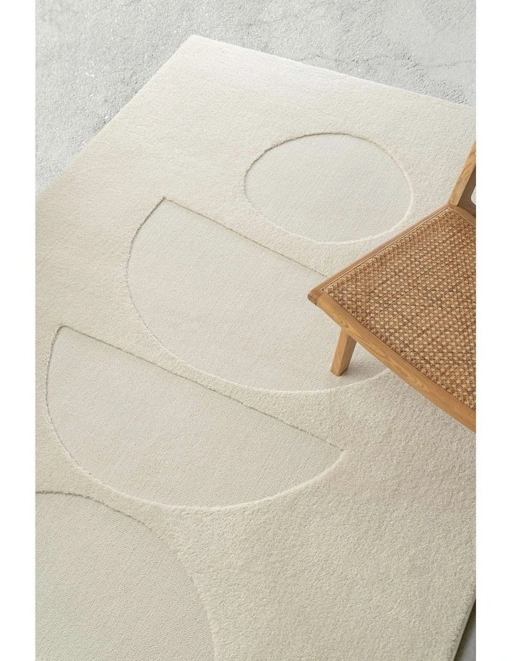 LOOPSIE  ENGADIN CREAM PEBBLE RUG image 7