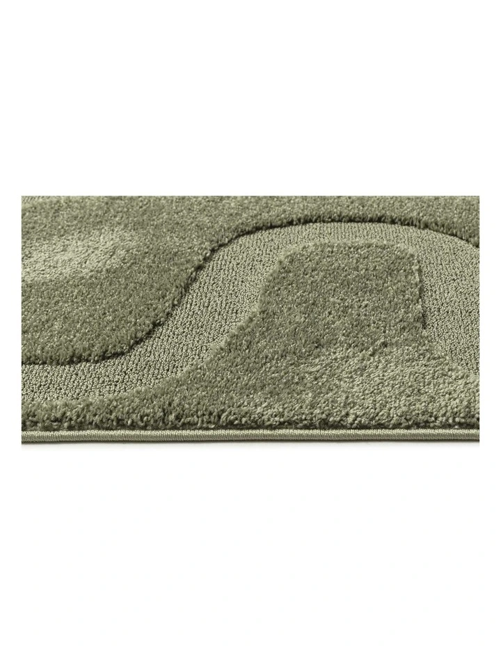 LOOPSIE  ANSE GREEN MAZE RUG image 4