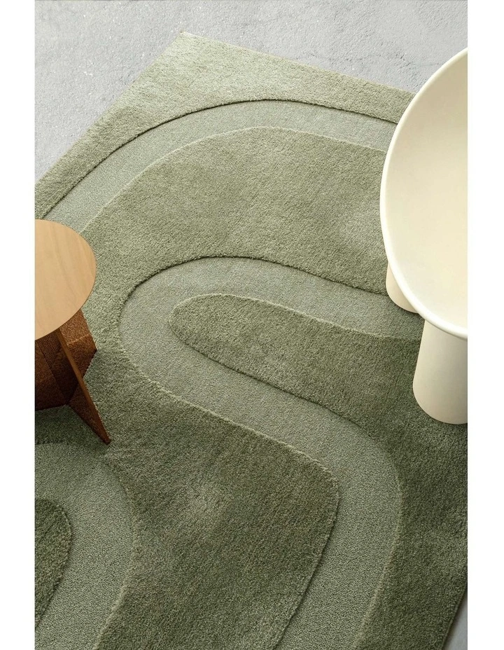 LOOPSIE  NAVAGIO GREEN RIVER RUG image 7