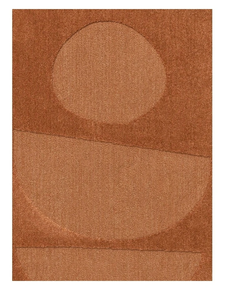 LOOPSIE  LADAKH TERRACOTTA PEBBLE RUG image 5