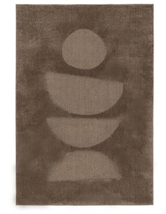 LOOPSIE HIMALAYA BROWN PEBBLE RUG