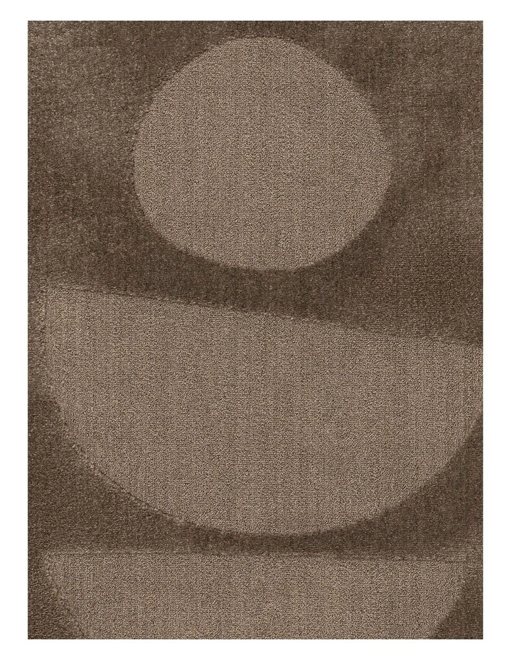 LOOPSIE  HIMALAYA BROWN PEBBLE RUG image 5