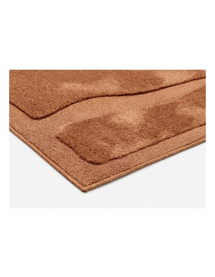LOOPSIE  ADRIATIC TERRACOTTA MOSAIC RUG image 2