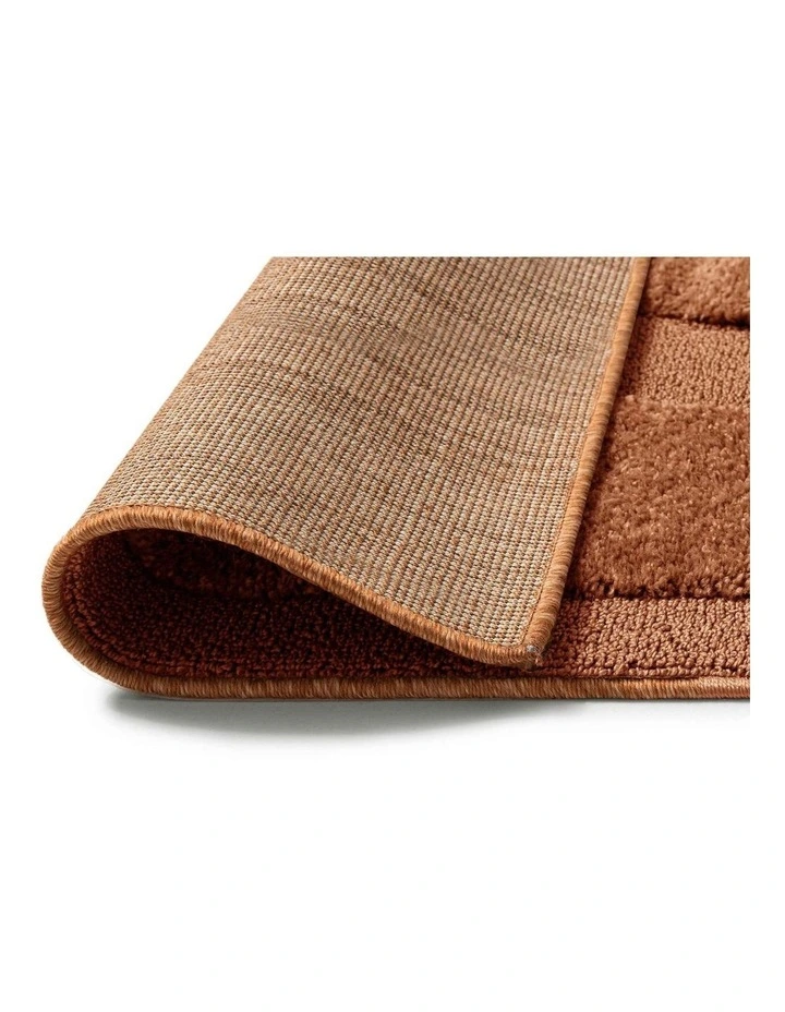 LOOPSIE  ADRIATIC TERRACOTTA MOSAIC RUG image 3