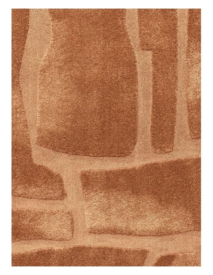 LOOPSIE  ADRIATIC TERRACOTTA MOSAIC RUG image 5