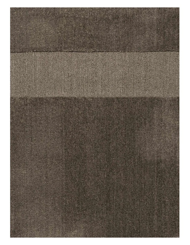 LOOPSIE BWINDI BROWN BANDED RUG image 5