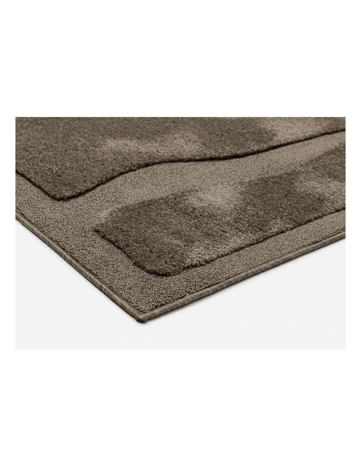 LOOPSIE AEGEAN BROWN MOSAIC RUG image 2