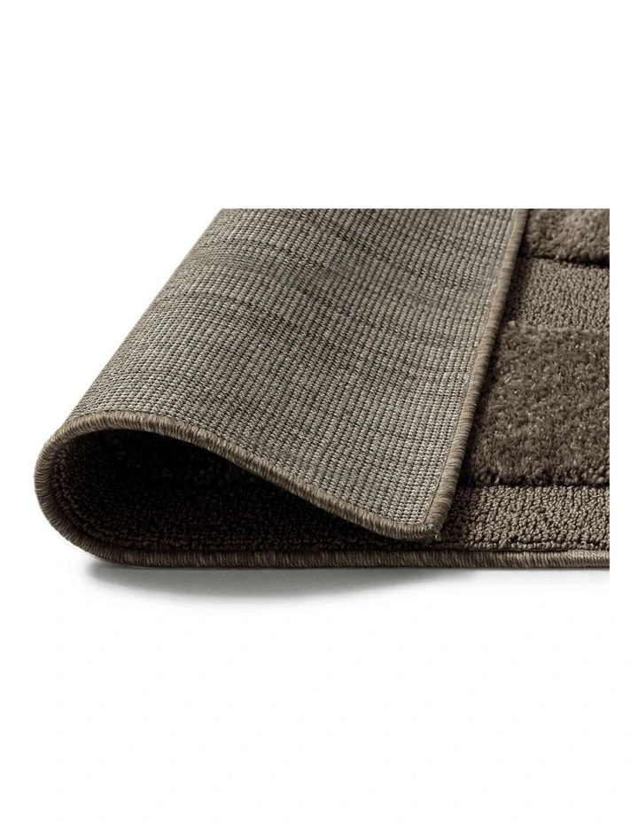LOOPSIE AEGEAN BROWN MOSAIC RUG image 3