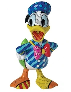 Disney by Britto - Donald Duck Large Figurine 20cm - Stone Resin - Decor