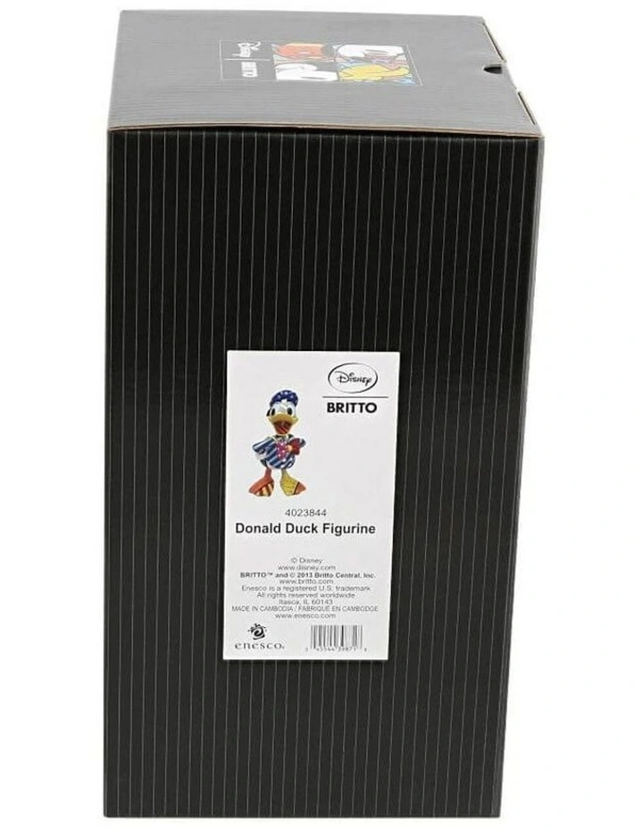 Disney by Britto - Donald Duck Large Figurine 20cm - Stone Resin - Decor image 5