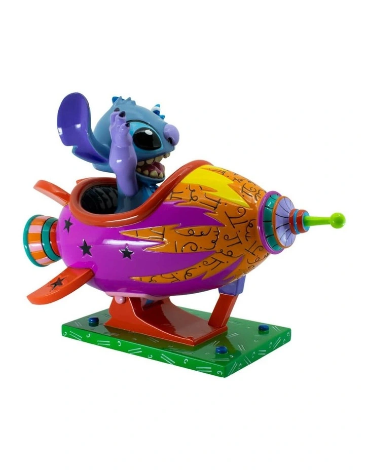 Disney by Britto - Stitch Rocket Ship Large Figurine - 8 years  image 5