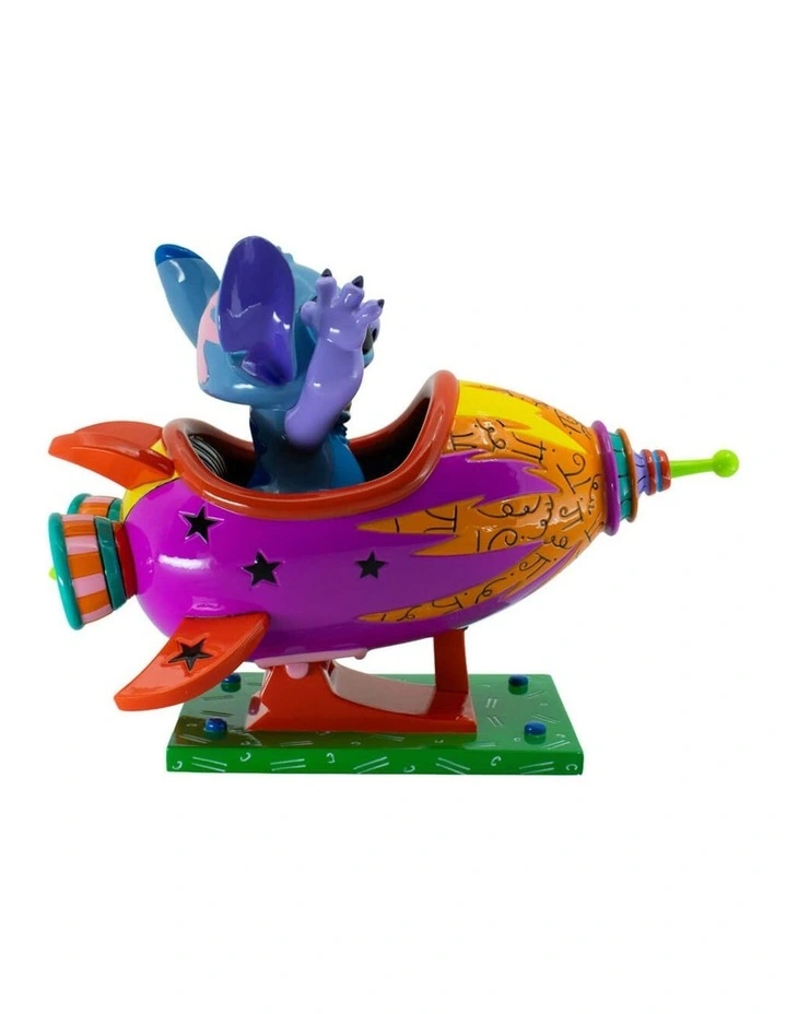 Disney by Britto - Stitch Rocket Ship Large Figurine - 8 years  image 6