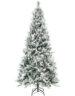 1.8m Artificial Christmas Tree with 850 PE/PVC Branch Tips for Home Decor