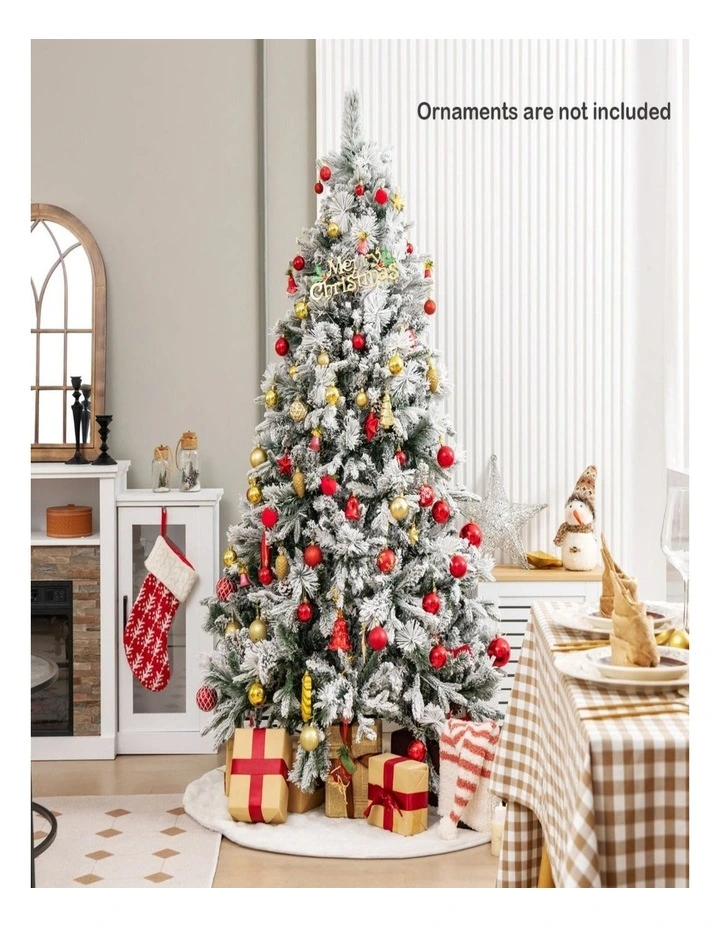 1.8m Artificial Christmas Tree with 850 PE/PVC Branch Tips for Home Decor image 2