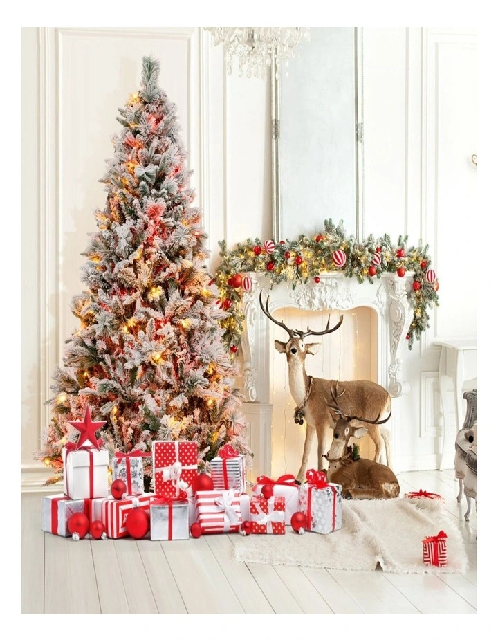 1.8m Artificial Christmas Tree with 850 PE/PVC Branch Tips for Home Decor image 4