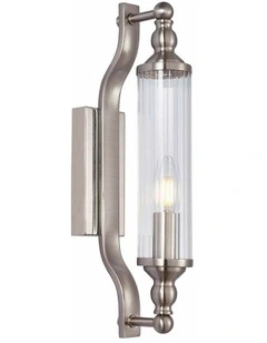Rodillo Interior Tubular Clear Glass Wall Lights