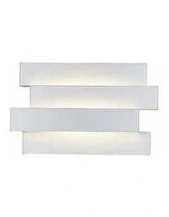 Nagoya City Series LED Tri-CCT Interior Rectangular Up/Down Dimmable Wall Light