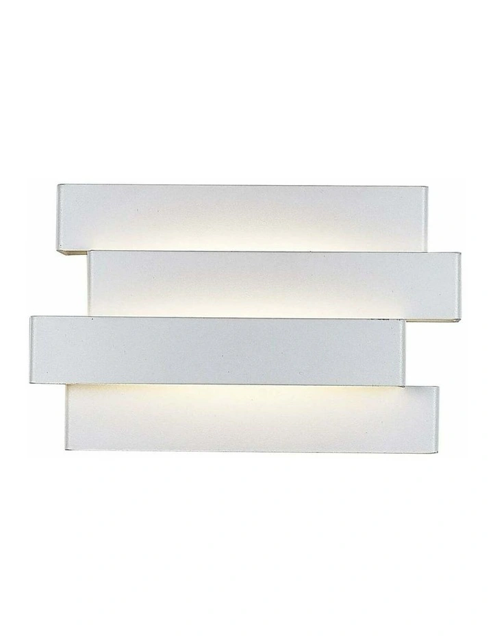 Nagoya City Series LED Tri-CCT Interior Rectangular Up/Down Dimmable Wall Light image 1