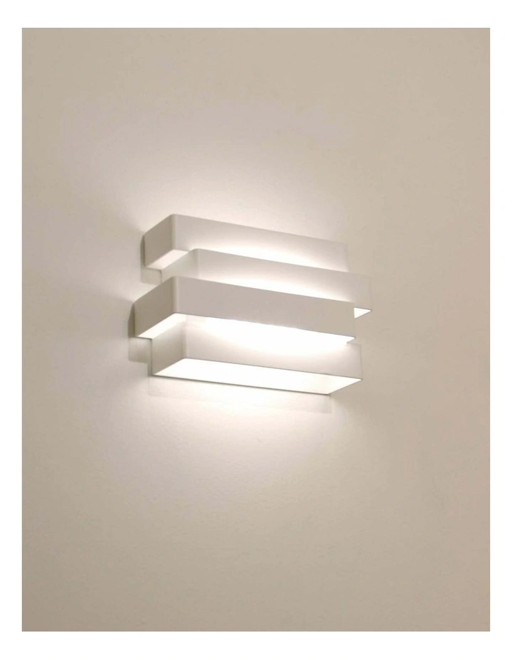 Nagoya City Series LED Tri-CCT Interior Rectangular Up/Down Dimmable Wall Light image 5