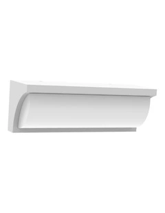 Repisa Exterior LED Tri-CCT Curved Wedge Surface Mounted Wall Lights IP65